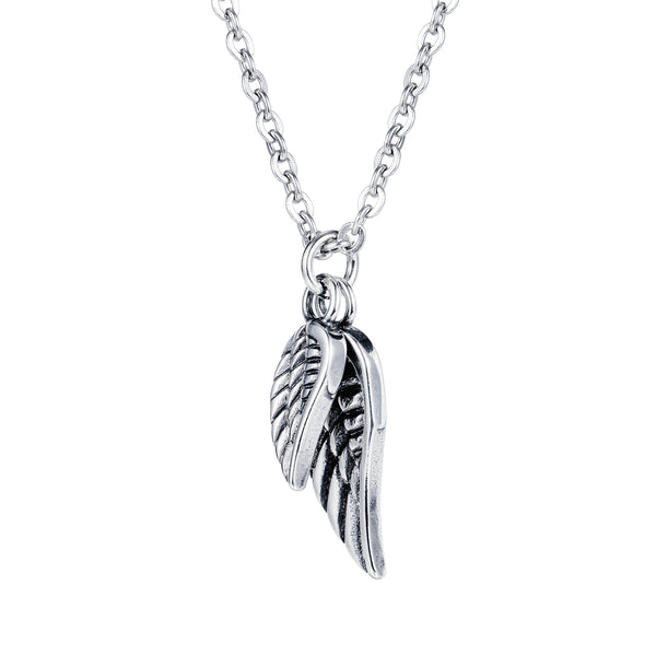 Men's Fashion Lucky Wing Pendant Necklace-Mens Pendant Necklace-SunnyHouse Jewelry