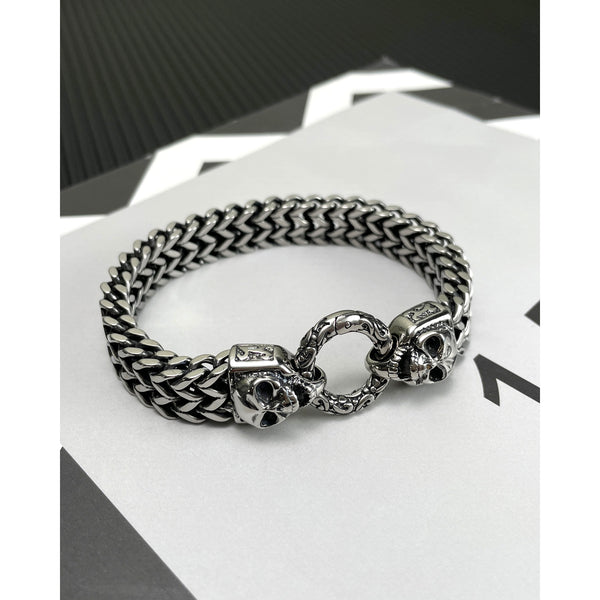 Men's Fashion Hiphop Skull Bracelet-Mens Bracelet-SunnyHouse Jewelry