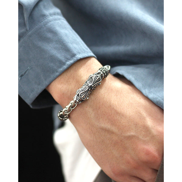 Men's Fashion Jesus Cross Bracelet-Mens Bracelet-SunnyHouse Jewelry