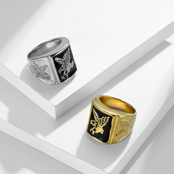 Men's Fashion Hip Hop Eagle Ring-Mens Ring-SunnyHouse Jewelry