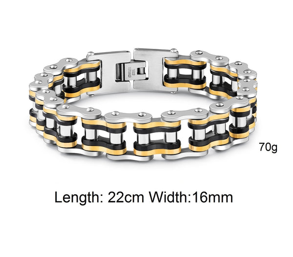 Men's Fashion Harley Bike Bracelet-Mens Bracelet-SunnyHouse Jewelry