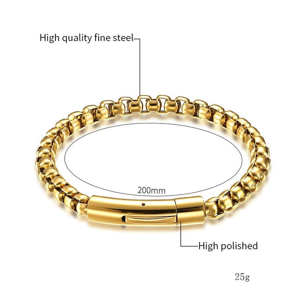 Men's Fashion Simple Bracelet-Mens Bracelet-SunnyHouse Jewelry