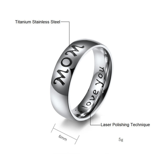 Men's Fashion Family Ring-Mens Ring-SunnyHouse Jewelry