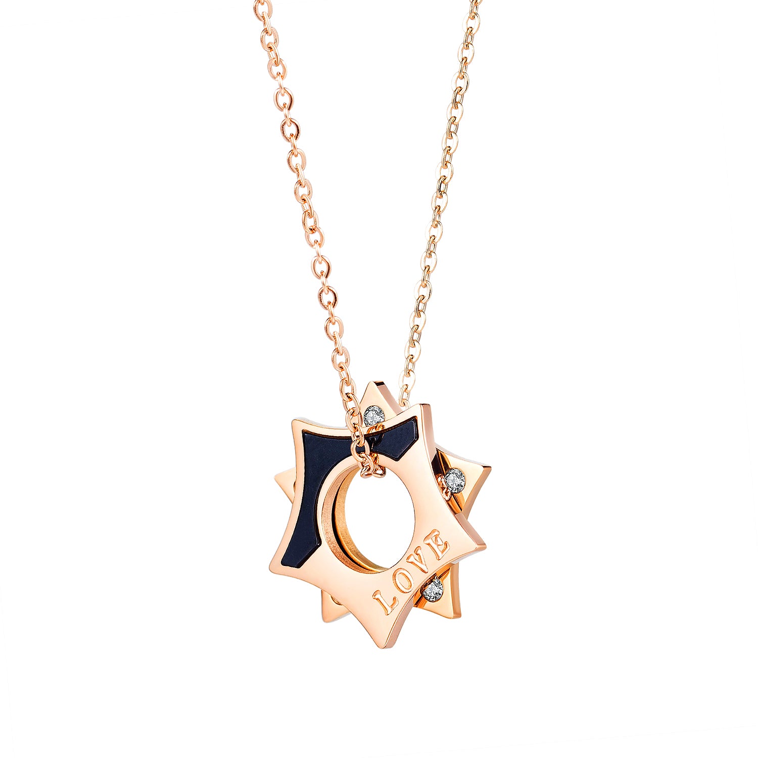 Women's Fashion Star Pendant Necklace-Womens Pendant Necklace-SunnyHouse Jewelry