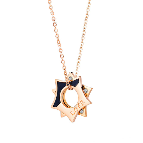 Women's Fashion Star Pendant Necklace-Womens Pendant Necklace-SunnyHouse Jewelry