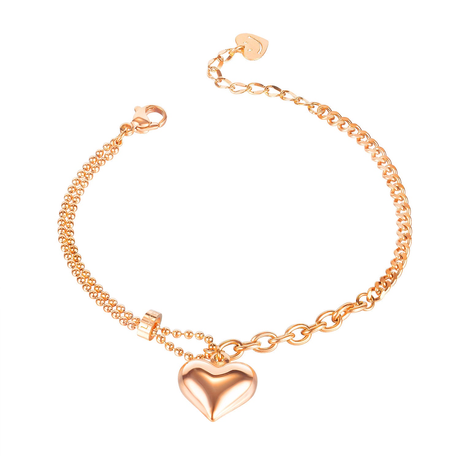 Women's Fashion Beautiful Heart Bracelet-Womens Bracelet-SunnyHouse Jewelry