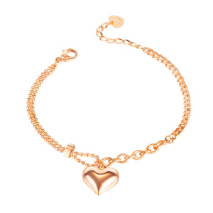 Women's Fashion Beautiful Heart Bracelet-Womens Bracelet-SunnyHouse Jewelry