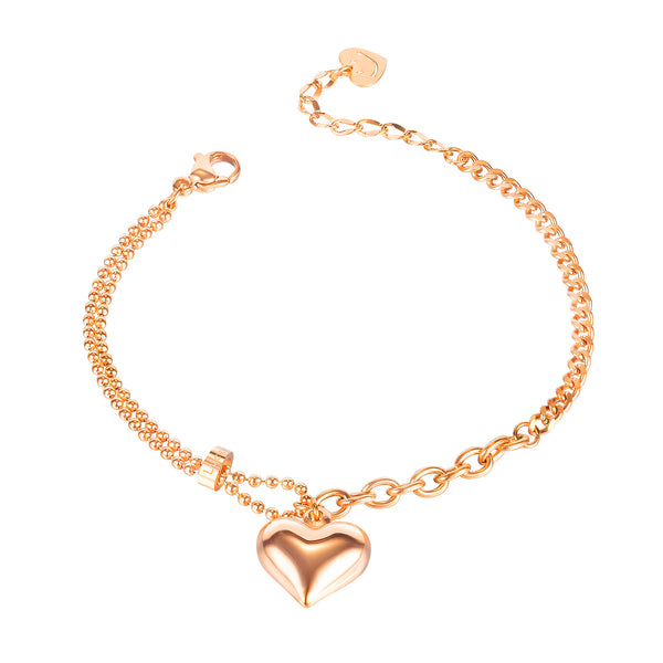 Women's Fashion Beautiful Heart Bracelet-Womens Bracelet-SunnyHouse Jewelry