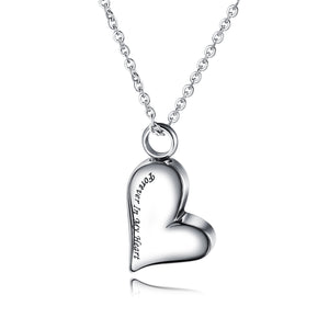Men's Fashion Forever in My Heart Pendant Necklace-Mens Pendant Necklace-SunnyHouse Jewelry