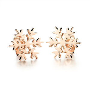 Women's Fashion Snowflake Earrings-Womens Earrings-SunnyHouse Jewelry