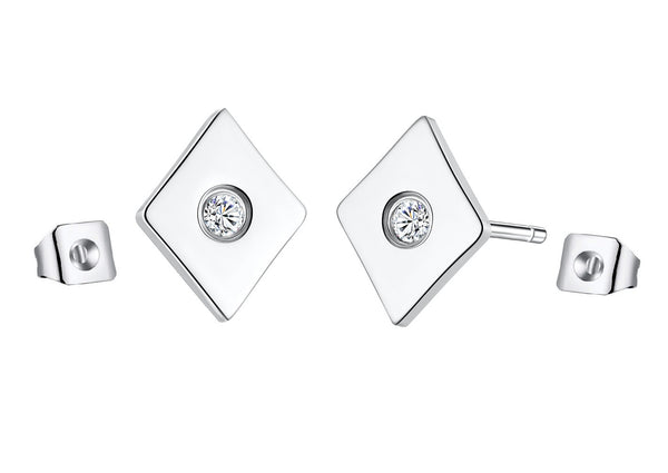 Women's Fashion Diamond Earrings-Womens Earrings-SunnyHouse Jewelry