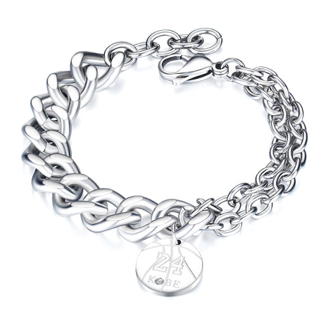 Men's Fashion 24 Kobe Bracelet-Mens Bracelet-SunnyHouse Jewelry