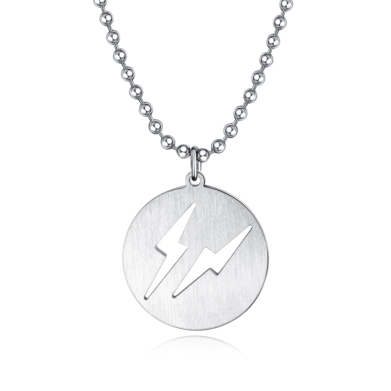 Men's Fashion Flash Pendant Necklace-Mens Pendant Necklace-SunnyHouse Jewelry
