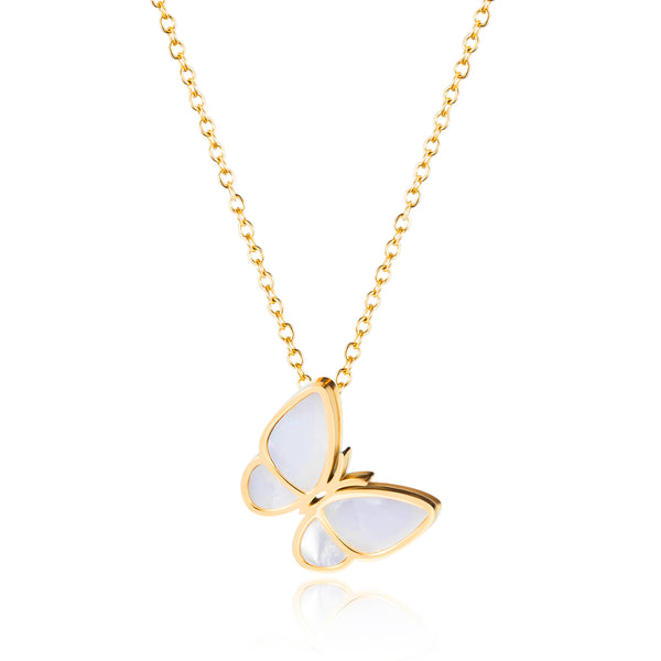 Women's Fashion Butterfly Pendant Necklace-Womens Pendant Necklace-SunnyHouse Jewelry