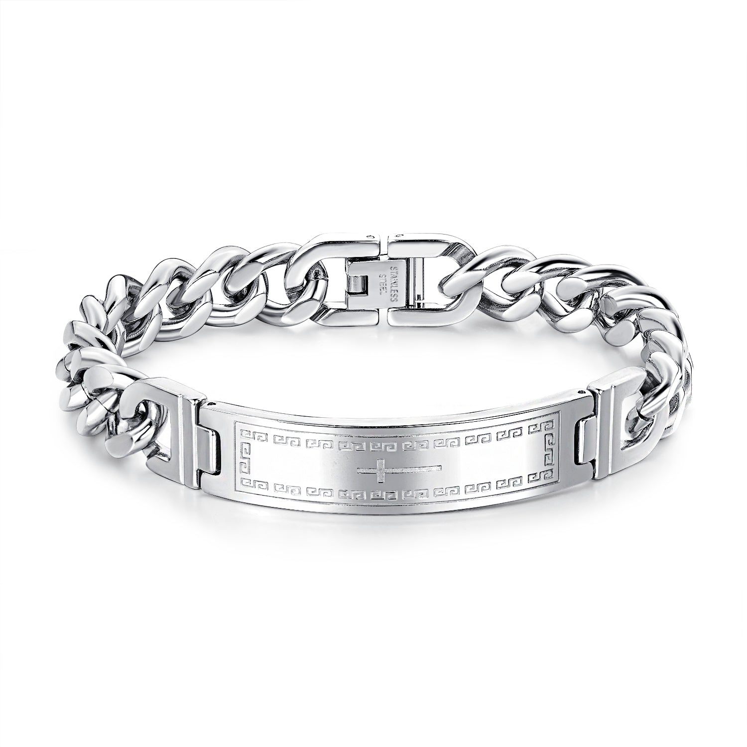 Men's Fashion Cross Bracelet-Mens Bracelet-SunnyHouse Jewelry