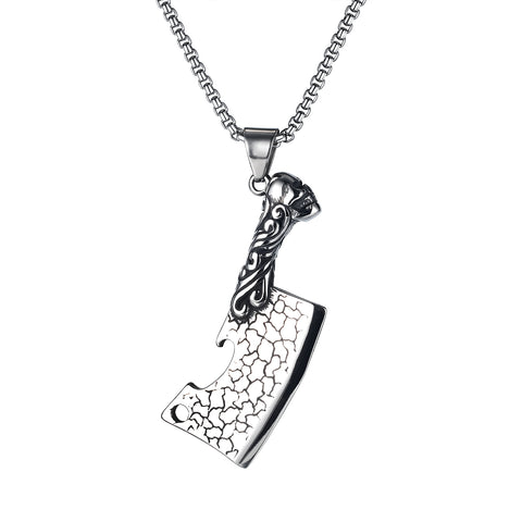 Men's Fashion Hip Hop Knife Pendant Necklace-Mens Pendant Necklace-SunnyHouse Jewelry