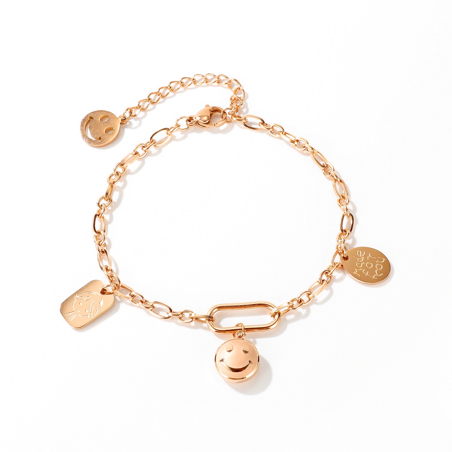 Women's Fashion Made for You, Smiling Bracelet-Womens Bracelet-SunnyHouse Jewelry