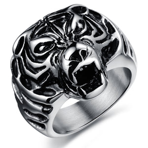 Men's Fashion Tiger Hip Hop Ring-Mens Ring-SunnyHouse Jewelry