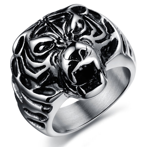 Men's Fashion Tiger Hip Hop Ring-Mens Ring-SunnyHouse Jewelry