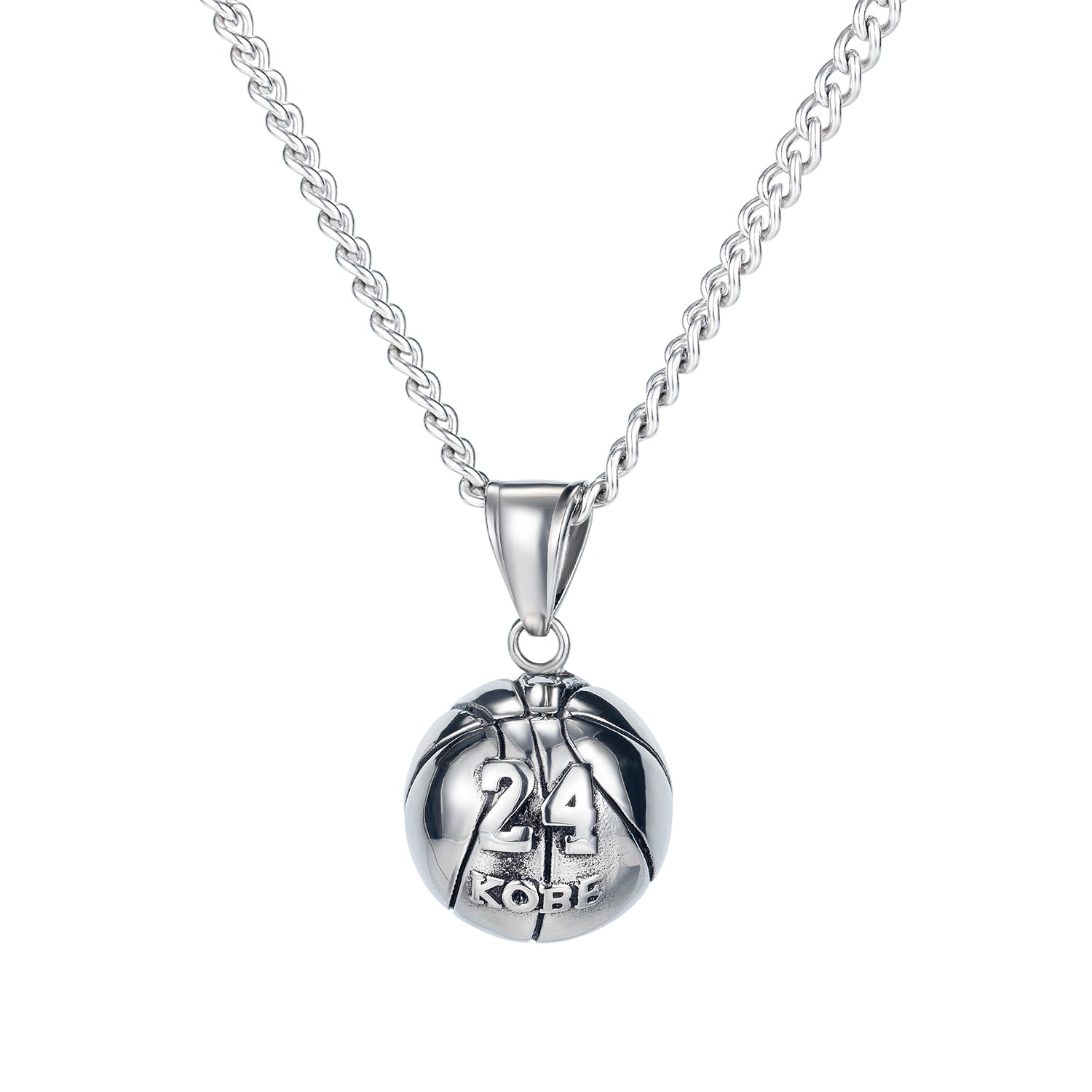 Men's Fashion 24 Kobe Pendant Necklace-Mens Pendant Necklace-SunnyHouse Jewelry