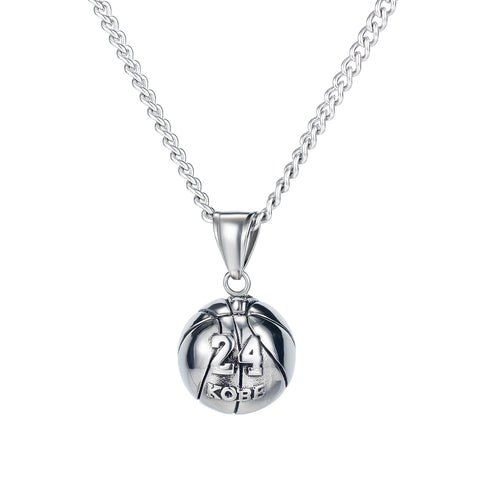 Men's Fashion 24 Kobe Pendant Necklace-Mens Pendant Necklace-SunnyHouse Jewelry