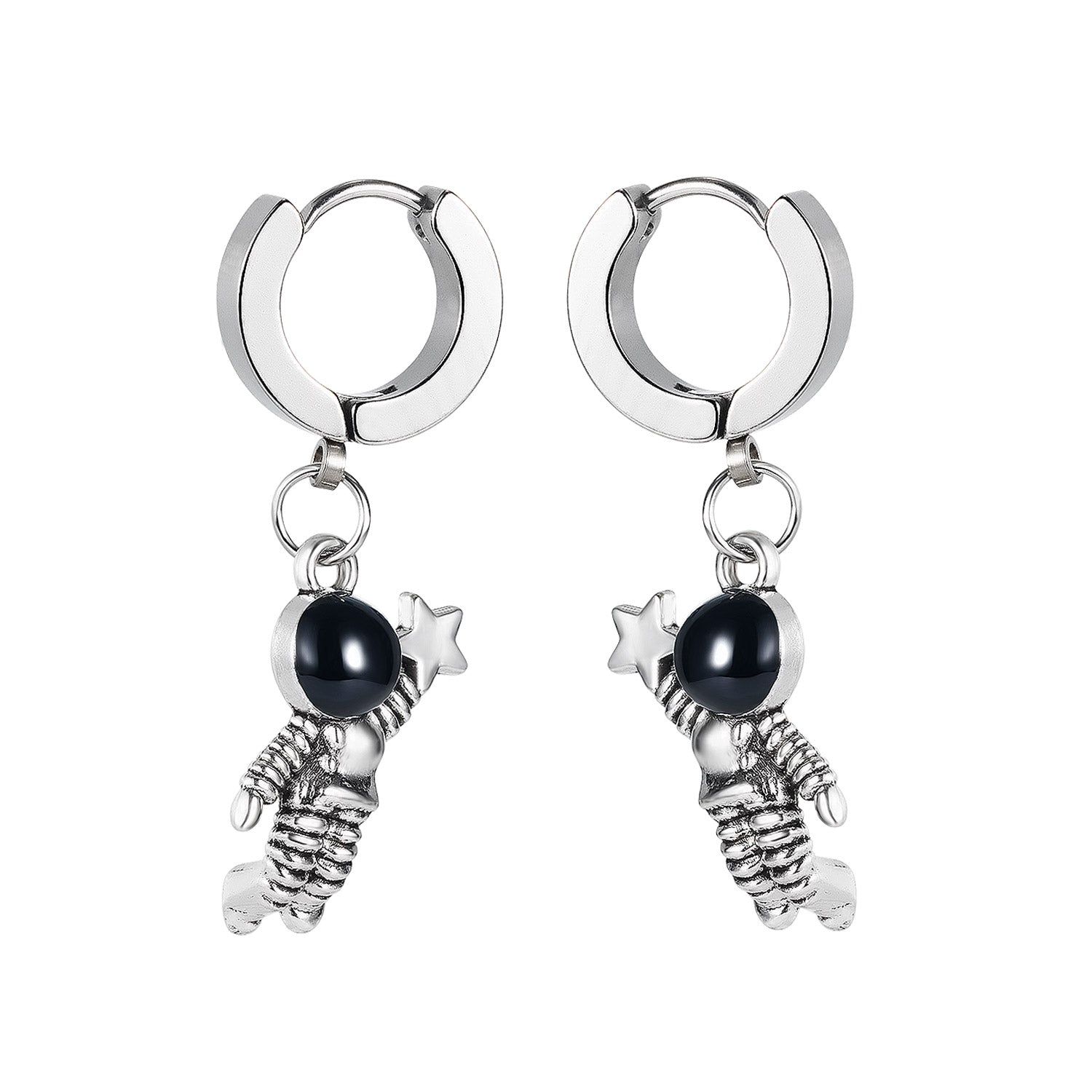 Women's Fashion Astronaut Earrings-Womens Earrings-SunnyHouse Jewelry
