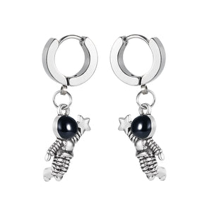 Women's Fashion Astronaut Earrings-Womens Earrings-SunnyHouse Jewelry