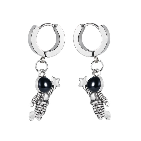 Women's Fashion Astronaut Earrings-Womens Earrings-SunnyHouse Jewelry