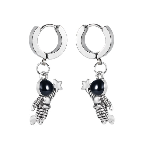 Women's Fashion Astronaut Earrings-Womens Earrings-SunnyHouse Jewelry