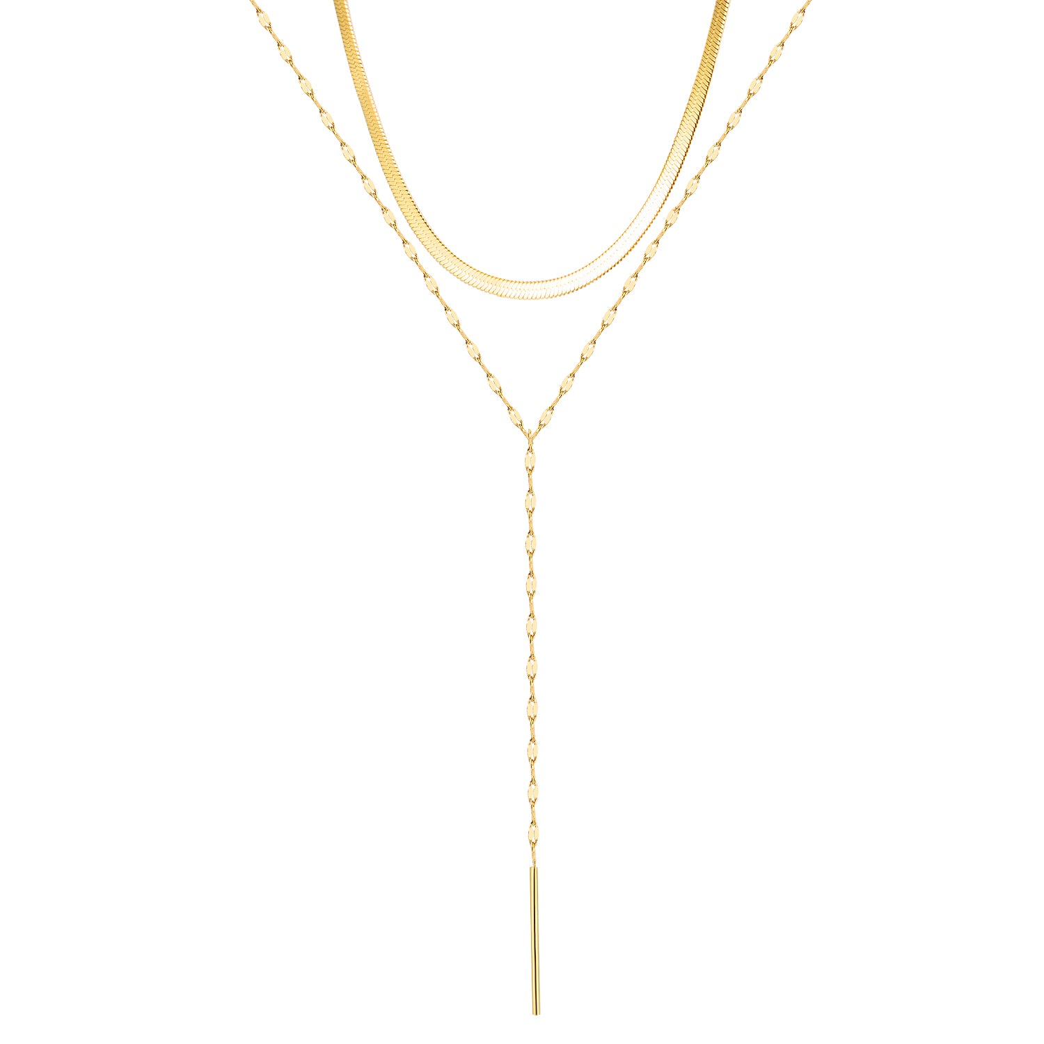 Women's Fashion Simple Pendant Necklace-Womens Pendant Necklace-SunnyHouse Jewelry