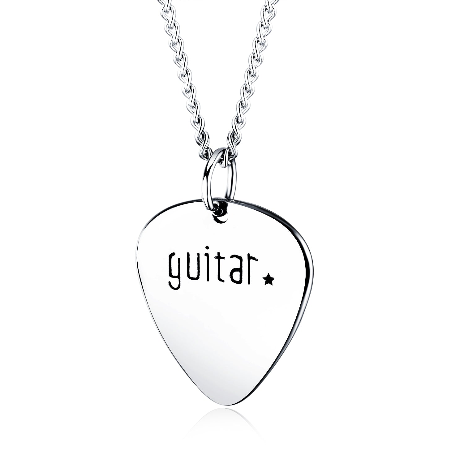 Men's Fashion Guitar Pendant Necklace-Mens Pendant Necklace-SunnyHouse Jewelry
