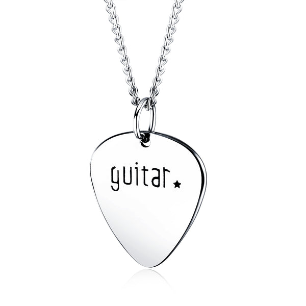Men's Fashion Guitar Pendant Necklace-Mens Pendant Necklace-SunnyHouse Jewelry