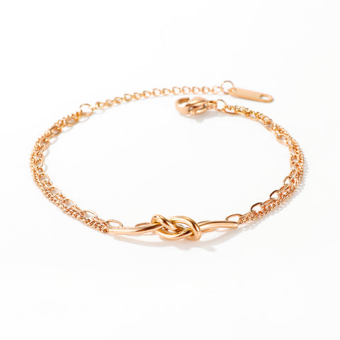Women's Fashion Love Knot Bracelet-Womens Bracelet-SunnyHouse Jewelry