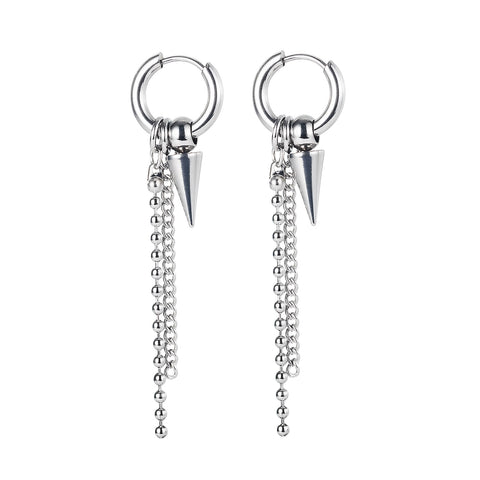 Women's Fashion Hip Hop Drop Earrings-Womens Earrings-SunnyHouse Jewelry