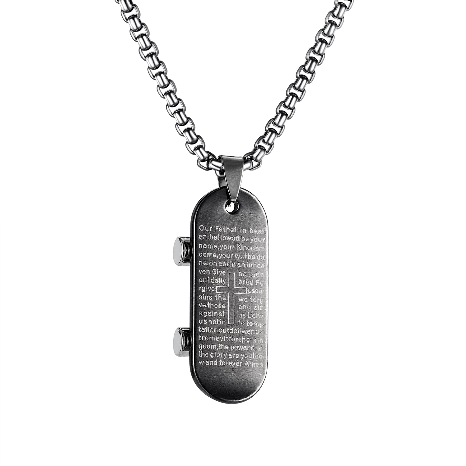 Men's Fashion Skateboard Pendant Necklace-Mens Pendant Necklace-SunnyHouse Jewelry