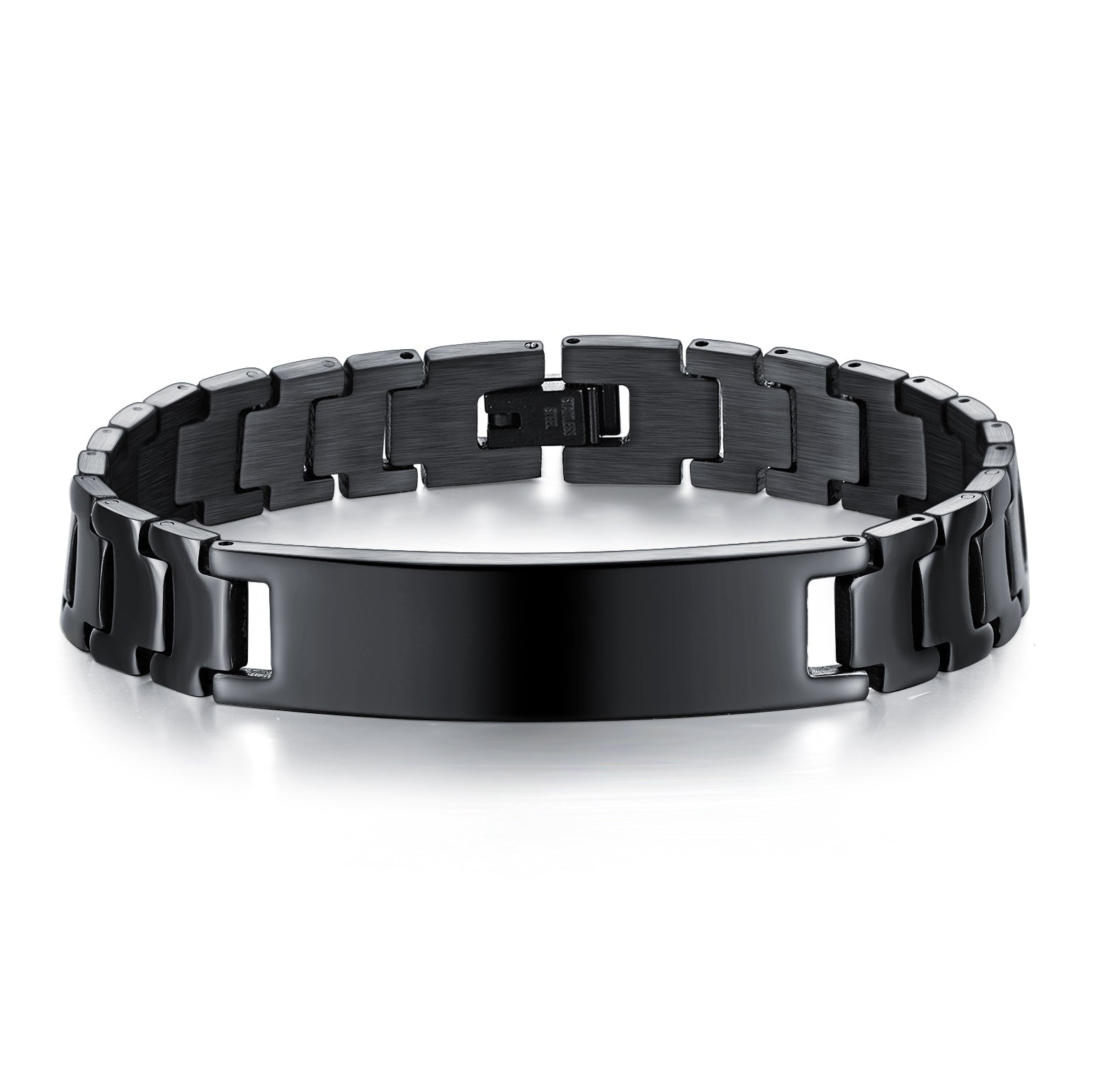 Men's Fashion Black Bracelet-Mens Bracelet-SunnyHouse Jewelry