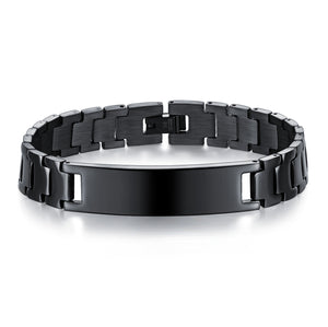 Men's Fashion Black Bracelet-Mens Bracelet-SunnyHouse Jewelry