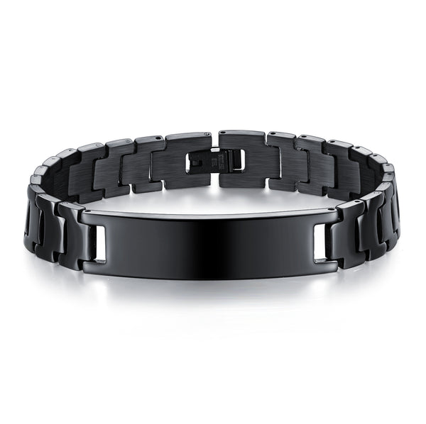 Men's Fashion Black Bracelet-Mens Bracelet-SunnyHouse Jewelry