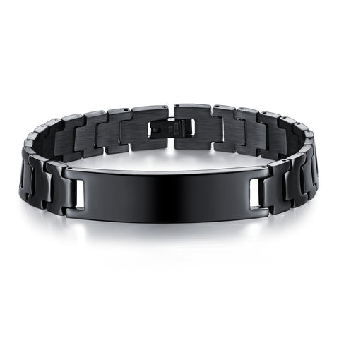 Men's Fashion Black Bracelet-Mens Bracelet-SunnyHouse Jewelry