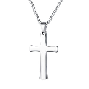 Men's Fashion Cross Pendant Necklace-Mens Pendant Necklace-SunnyHouse Jewelry