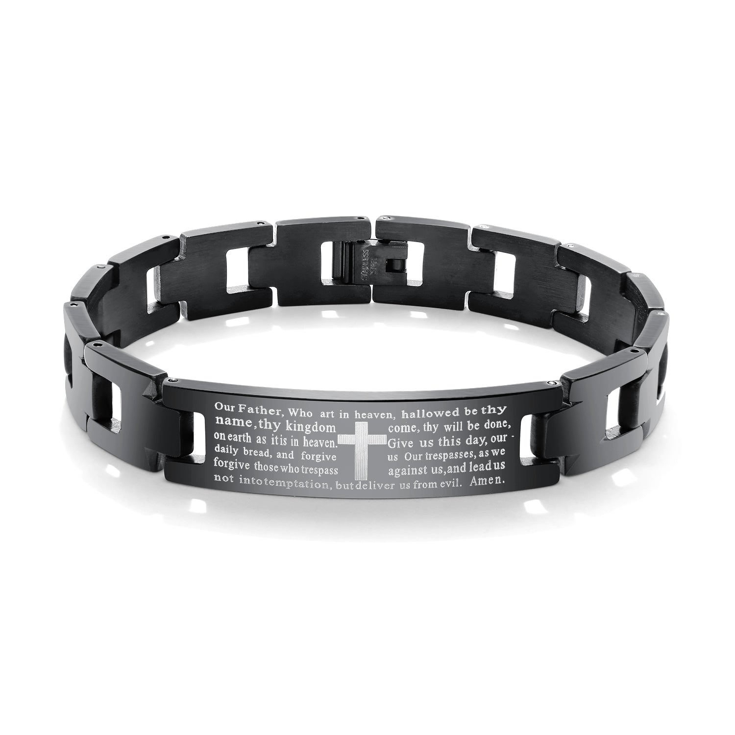 Men's Fashion God Cross Bracelet-Mens Bracelet-SunnyHouse Jewelry