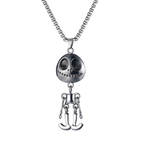 Men's Fashion Hip Hop Alien Pendant Necklace-Mens Pendant Necklace-SunnyHouse Jewelry