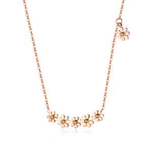 Women's Fashion Blinking Flower Pendant Necklace-Womens Pendant Necklace-SunnyHouse Jewelry