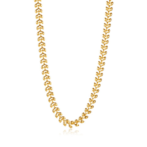 Women's Fashion Bone Chain Pendant Necklace-Womens Pendant Necklace-SunnyHouse Jewelry