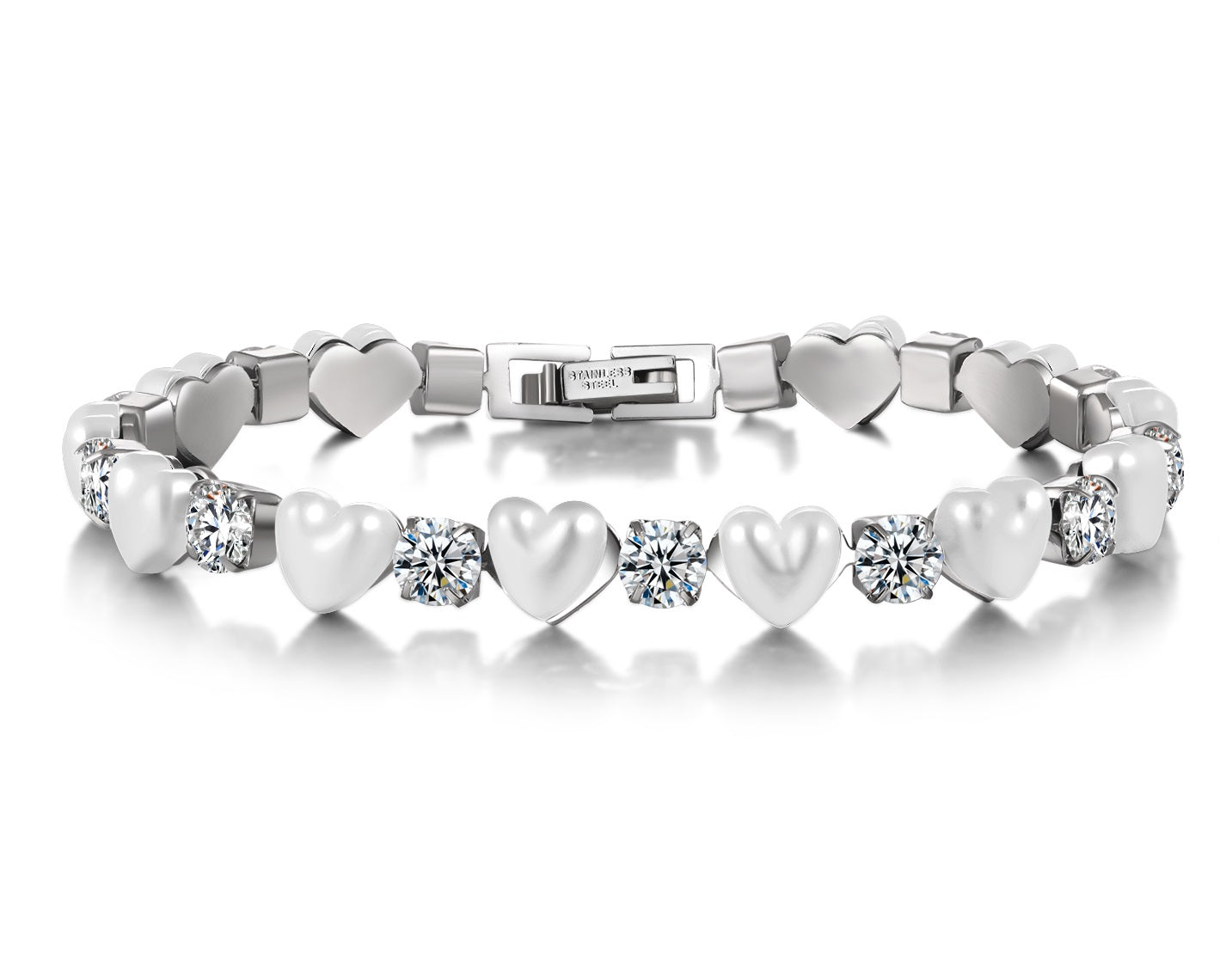 Women's Fashion Blinking Heart Bracelet-Womens Bracelet-SunnyHouse Jewelry