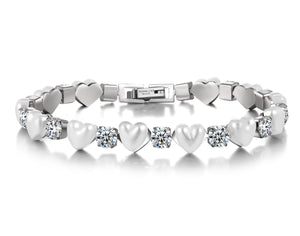 Women's Fashion Blinking Heart Bracelet-Womens Bracelet-SunnyHouse Jewelry