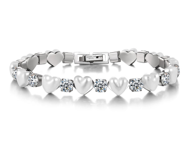 Women's Fashion Blinking Heart Bracelet-Womens Bracelet-SunnyHouse Jewelry