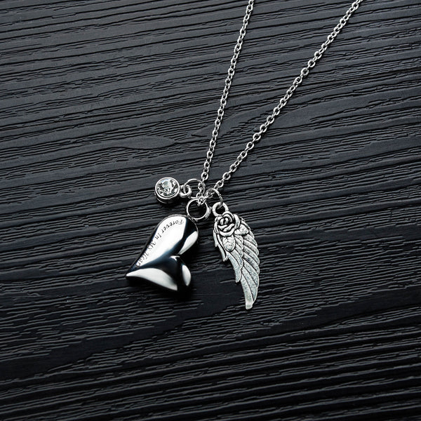Men's Fashion Forever in My Heart Pendant Necklace-Mens Pendant Necklace-SunnyHouse Jewelry