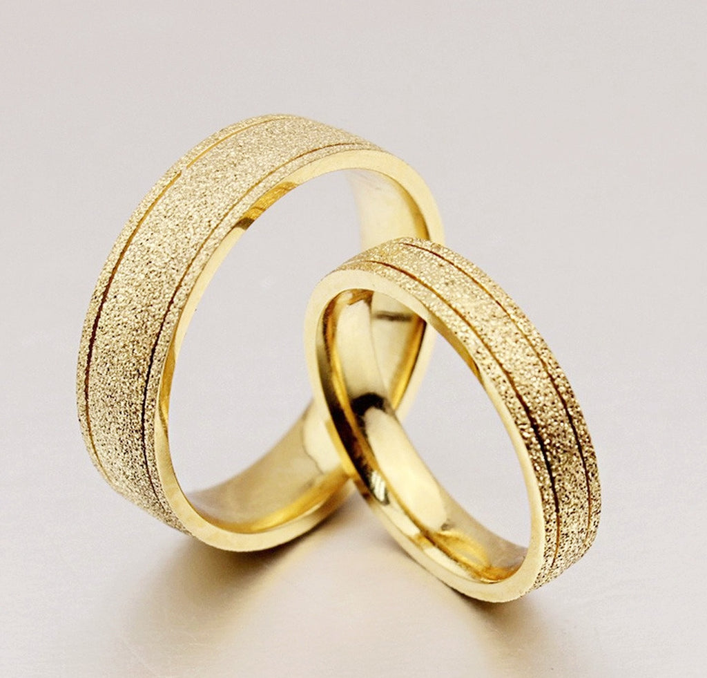 His and Hers Matching Wedding Rings Sets - JewelryEva