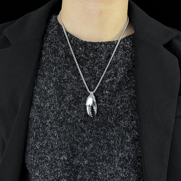 Men's Fashion Crab claw Pendant Necklace-Mens Pendant Necklace-SunnyHouse Jewelry